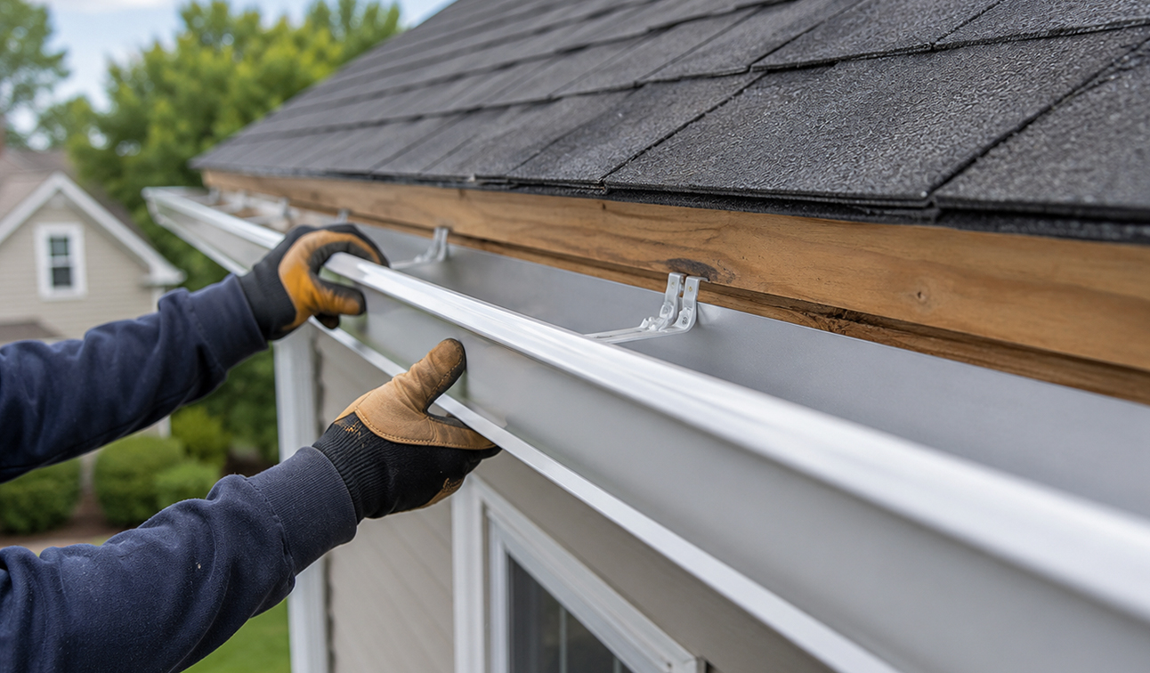 Gutter repair and replacement evaluation